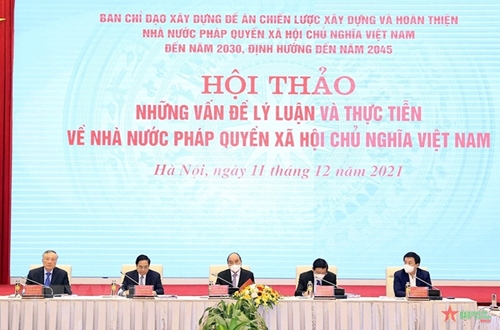 Hội thảo cấp quốc gia “Những vấn đề lý luận và thực tiễn về Nhà nước pháp quyền xã hội chủ nghĩa Việt Nam”